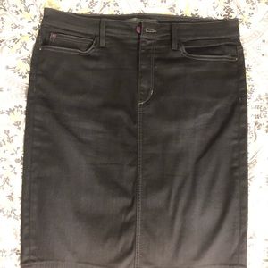 Joe’s jean black skirt